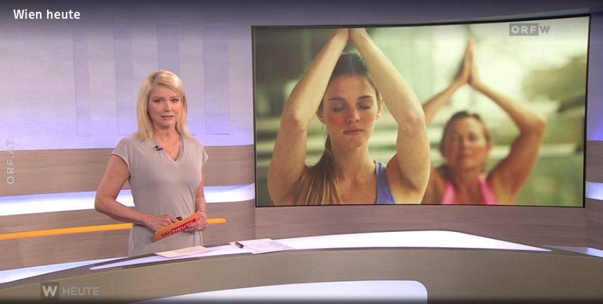 ORF Wien Heute – Yoga mit Abstand schwierig